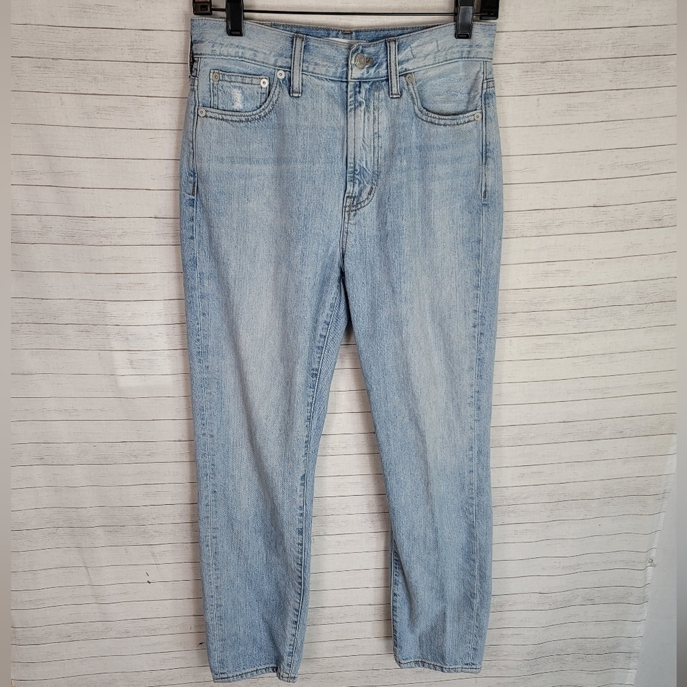 MADEWELL The Perfect Vintage Jean in Fitzgerald Wash, sz 27